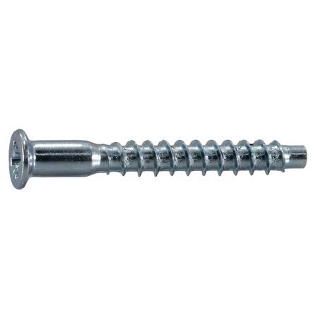 MIDWEST FASTENER M5-0.80 x 40 mm Phillips Flat Machine Screw, Zinc Plated Steel, 20 PK 38561